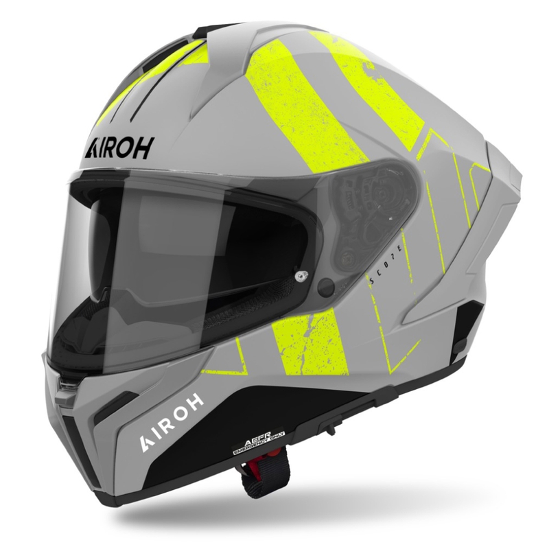 Casco integrale Airoh MATRYX Scope giallo opaco