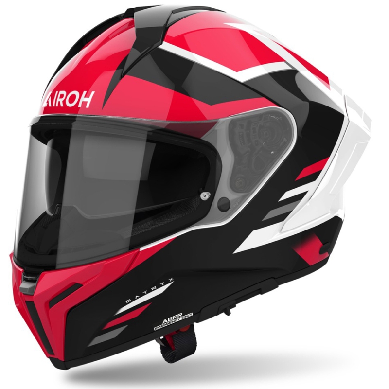 Casco integrale Airoh MATRYX Thron rosso