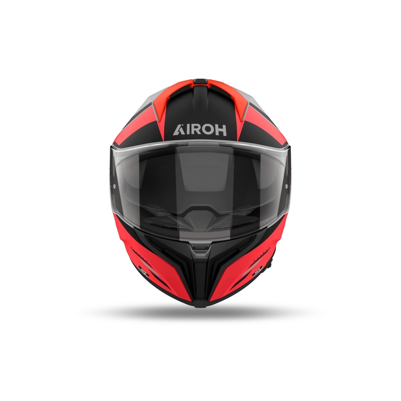 Casco integrale Airoh MATRYX Thron arancione opaco