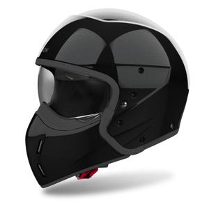 Casco moto modulare Airoh J110 Colore nero lucido