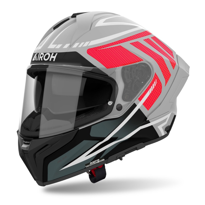 Casco integrale Airoh MATRYX Rider rosso opaco