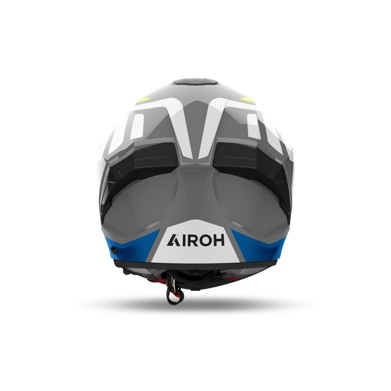 Casco moto integrale Airoh MATRYX Rider blu lucido