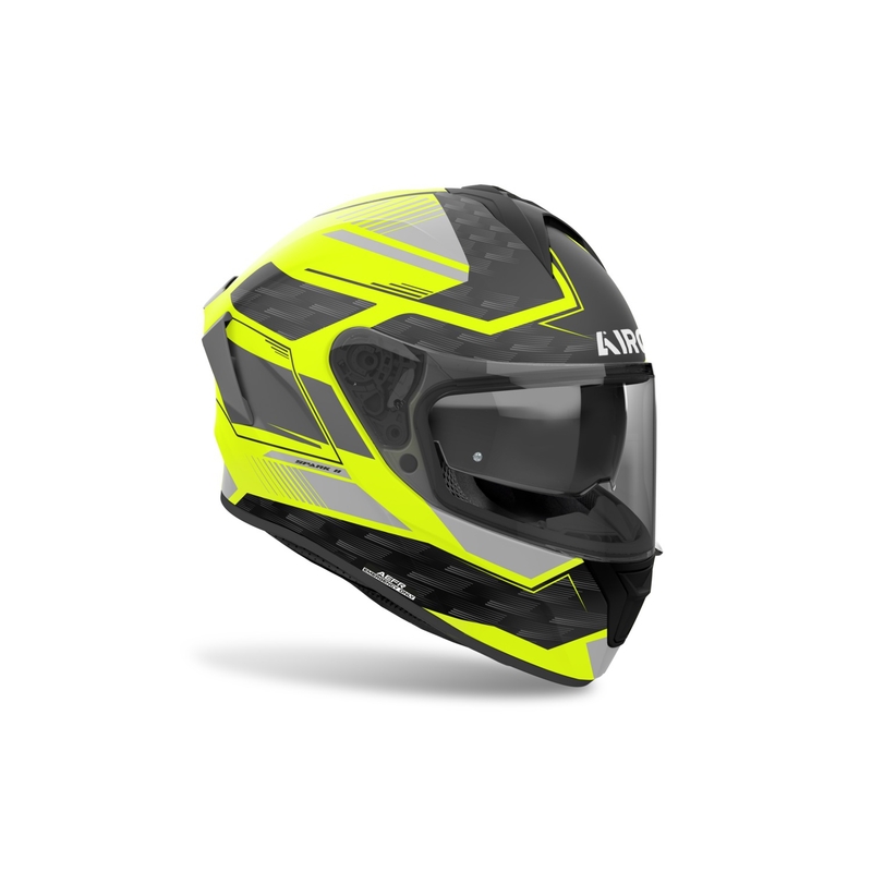 Casco moto integrale Airoh SPARK 2 Zenith giallo opaco