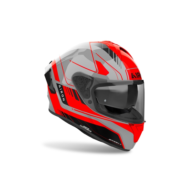 Casco integrale Airoh SPARK 2 Chrono arancione lucido