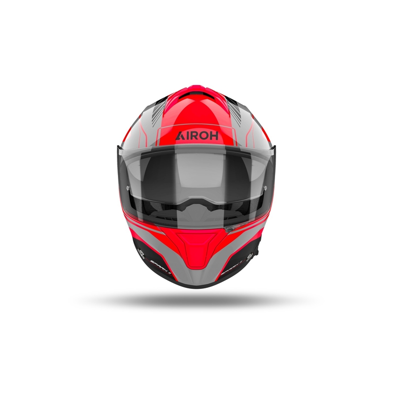 Casco integrale Airoh SPARK 2 Chrono arancione lucido