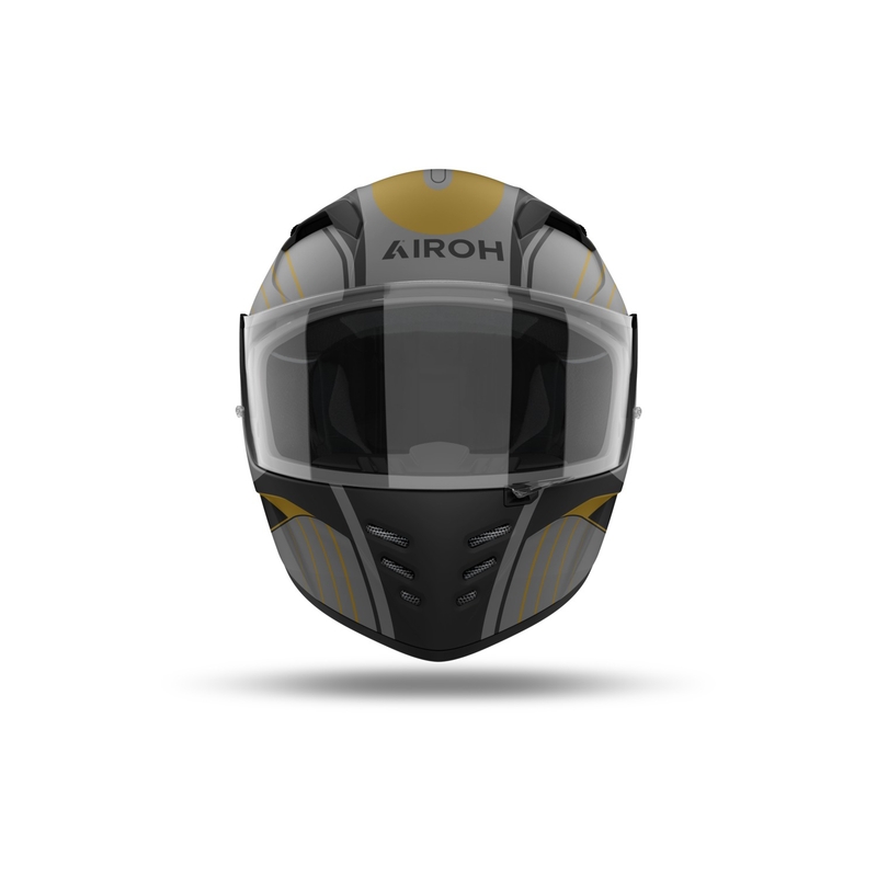 Casco moto integrale Airoh CONNOR Achieve oro opaco