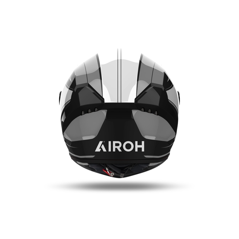 Casco moto integrale Airoh CONNOR Dunk nero lucido