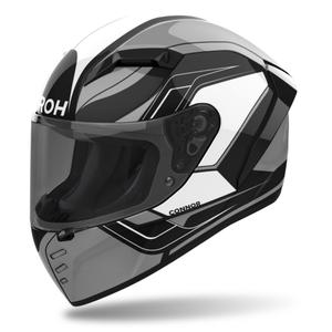 Casco moto integrale Airoh CONNOR Dunk nero lucido