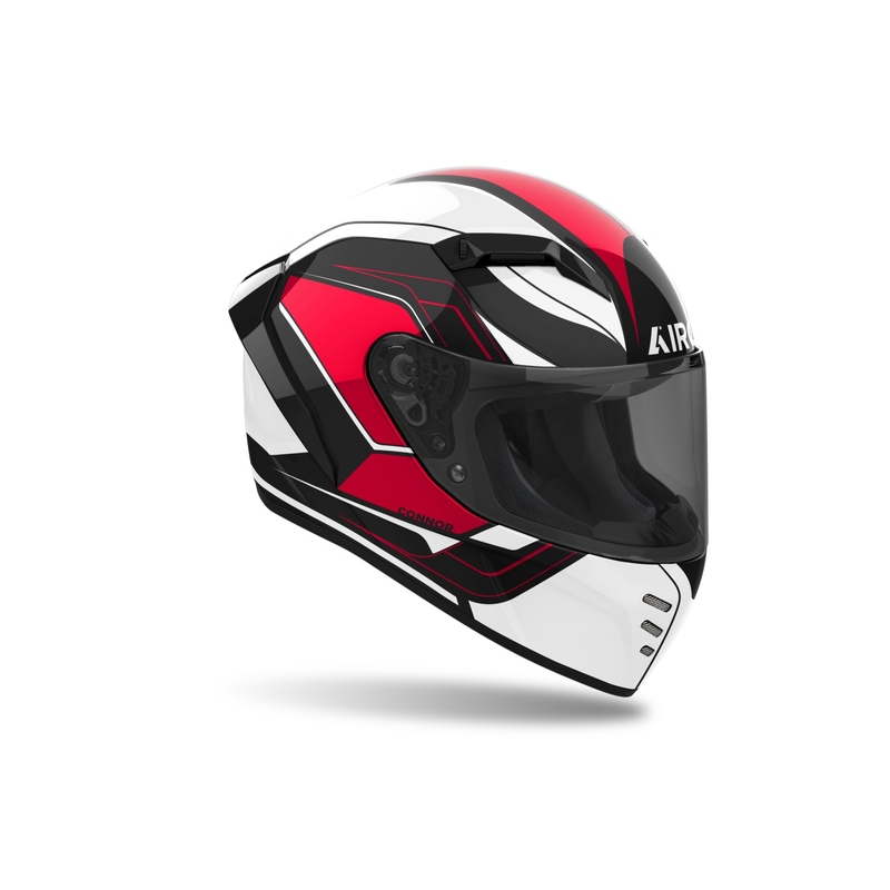 Casco moto integrale Airoh CONNOR Dunk rosso lucido