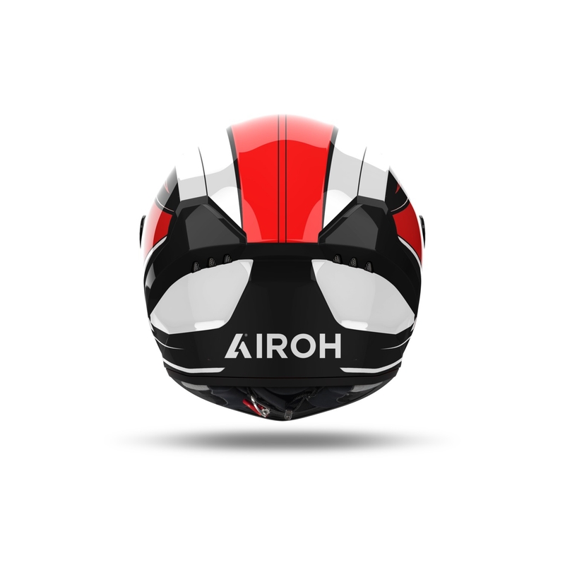Casco moto integrale Airoh CONNOR Dunk rosso lucido