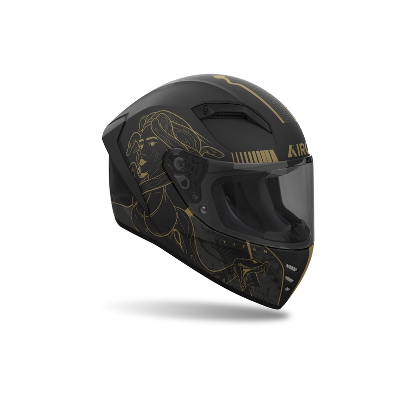Casco integrale Airoh CONNOR Titan nero opaco