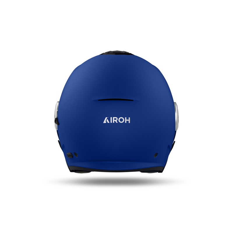 Casco moto aperto Airoh HELYOS Colore blu opaco
