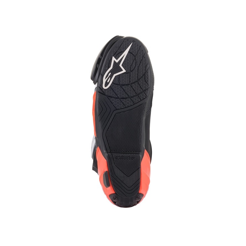 Stivali da moto Alpinestars Supertech R nero-fluo-rosso-bianco-grigio