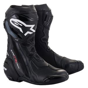 Stivali da motocicletta ventilati Alpinestars Supertech R neri