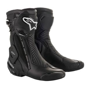 Stivali da moto Alpinestars SMX Plus 2 Gore-Tex Nero-Argento