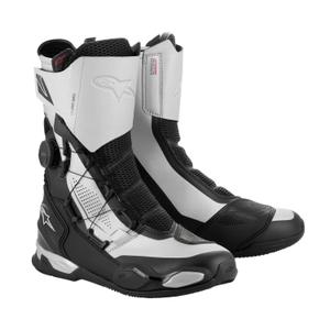 Stivali da moto Alpinestars SP-X BOA nero e argento