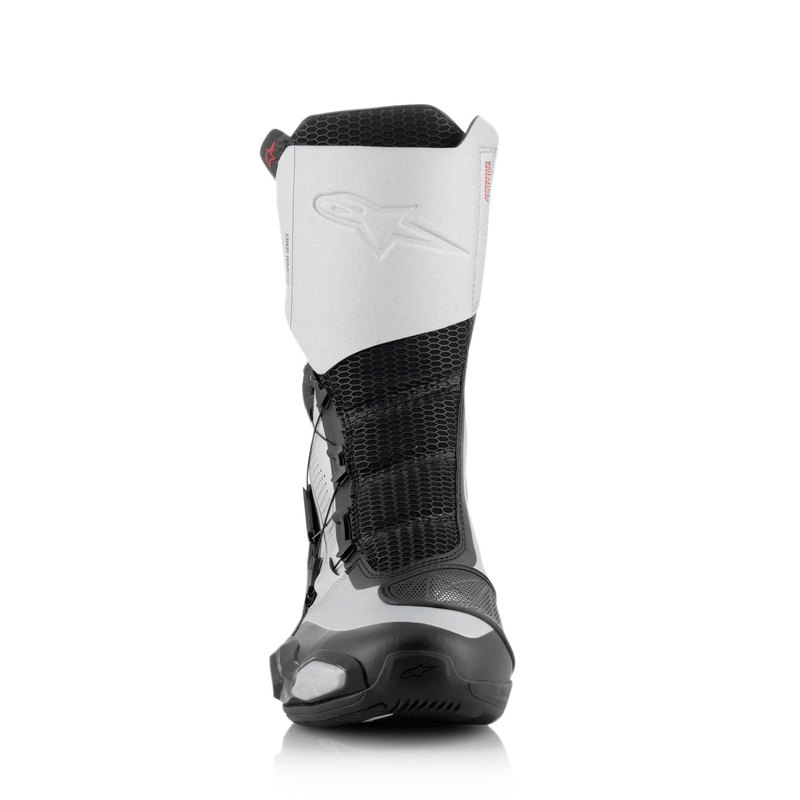 Stivali da moto Alpinestars SP-X BOA nero e argento