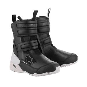 Stivali da moto Alpinestars Stella RT-7 Drystar bianchi e neri da donna