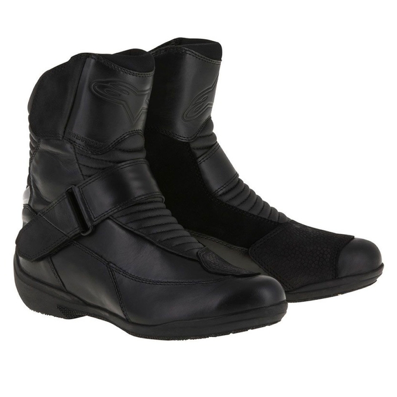 Stivali da moto Alpinestars Donna Stella Valencia Waterproof Nero