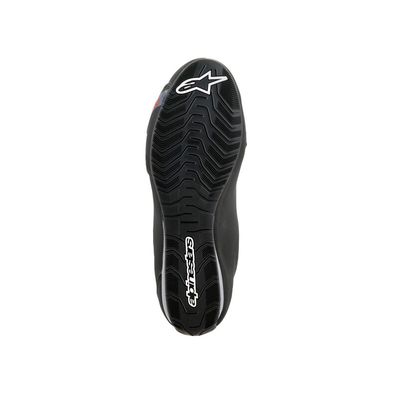 Stivali da moto Alpinestars Sektor Waterproof Nero-Rosso-Grigio-Camoscio