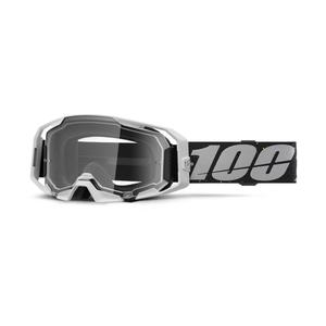 Occhiali da motocross 100% ARmatic Rapidracer con plexiglass trasparente