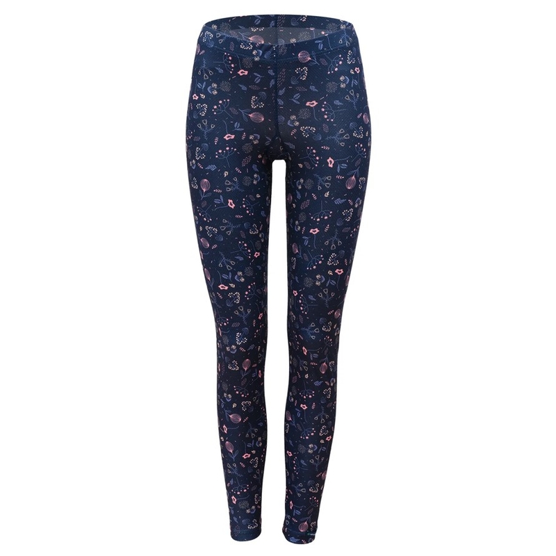 Intimo termico da donna nanosilver® Bloom blu scuro