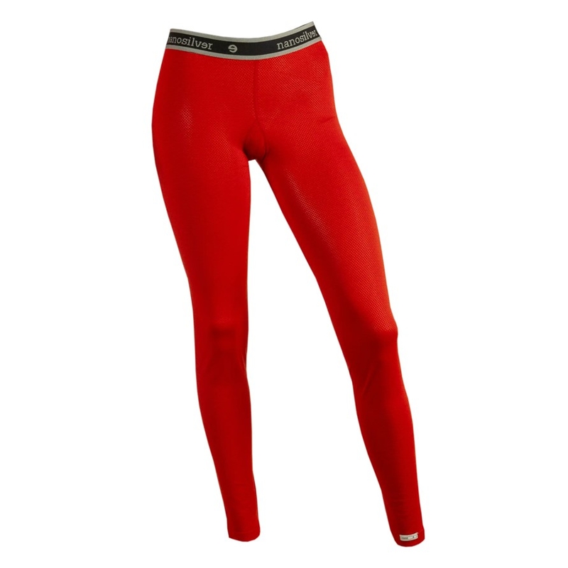 Intimo termico da donna nanosilver® MERINO rosso mattone
