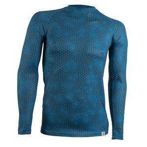 T-shirt termica nanosilver® Plastica blu scuro