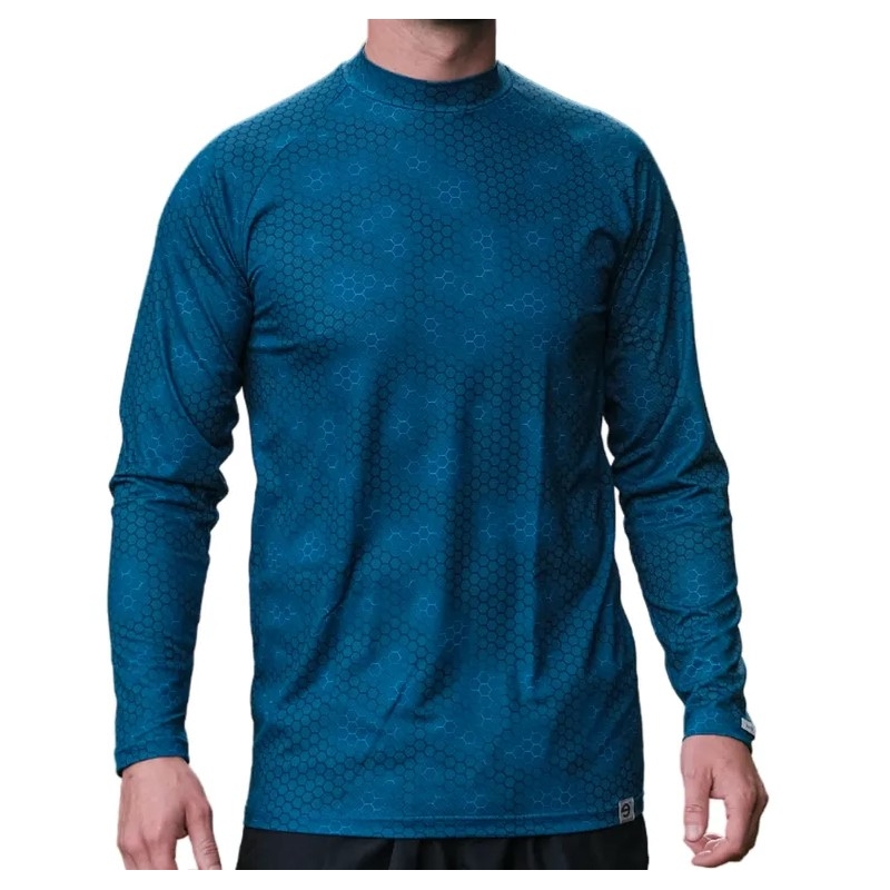 T-shirt termica nanosilver® Plastica blu scuro Saldi