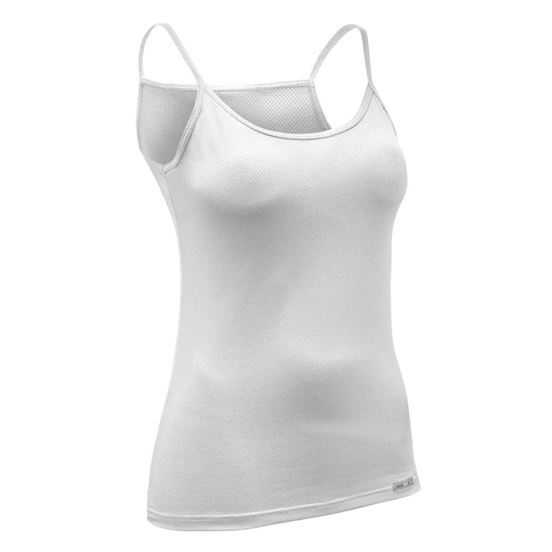 Top termico da donna nanosilver® bianco