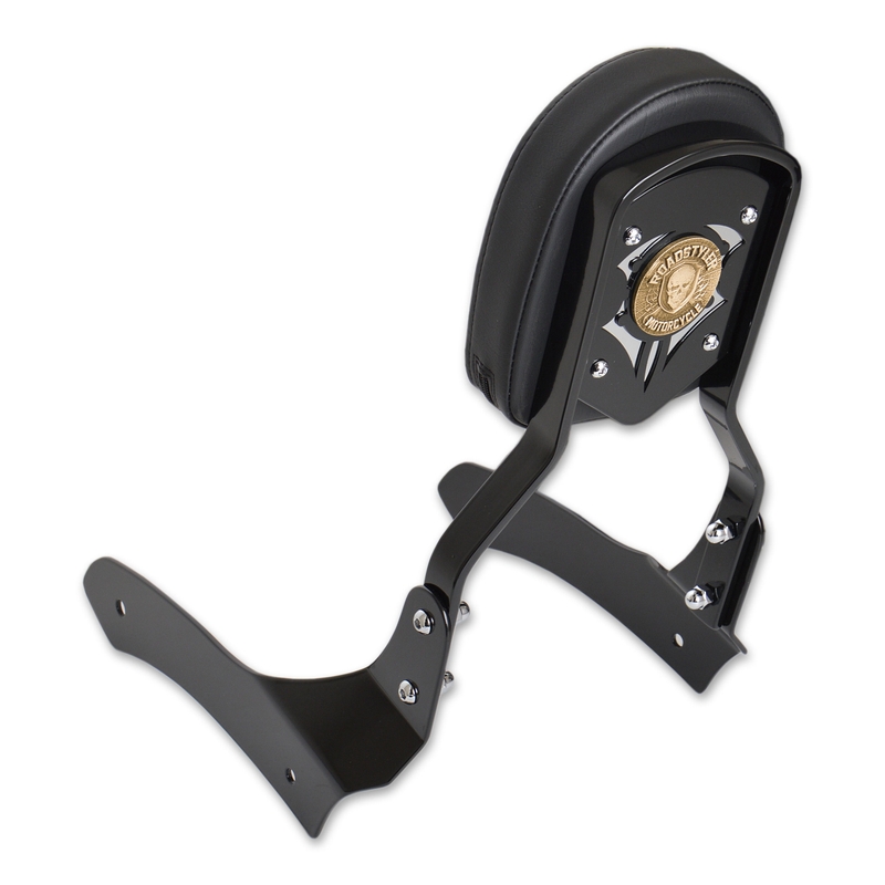 Schienale passeggero - KAWASAKI Vulcan S 650 con motivo RoadStyler oro nero opaco