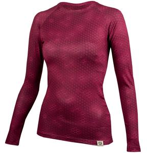 T-shirt termica da donna nanosilver® Plastica rosa scuro