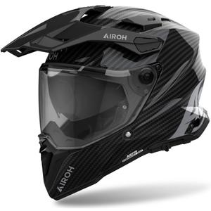Casco Enduro Airoh Commander 2 Carbon Nero
