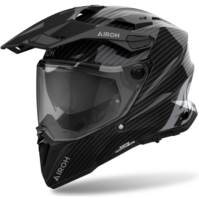Casco enduro Airoh Commander 2 Carbon Nero