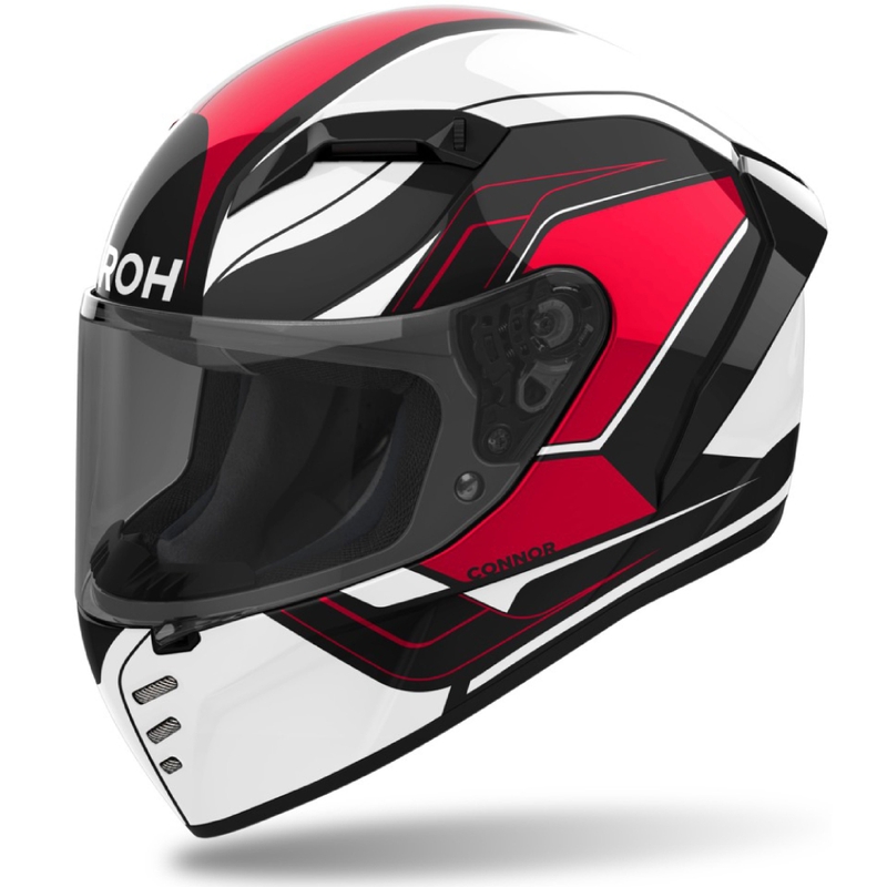 Casco moto integrale Airoh CONNOR Dunk rosso lucido