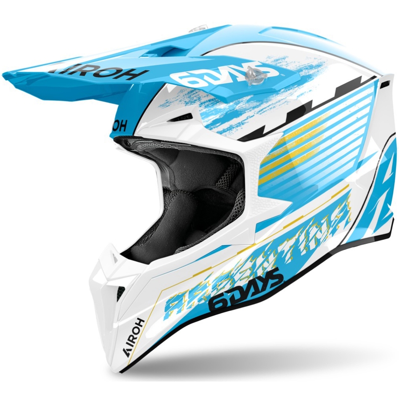 Casco da motocross Airoh Wraaap Six Days Argentina 2024 - edizione limitata lucida