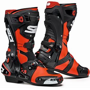 Stivali da moto SIDI REX rosso fluo-nero