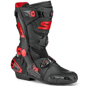 Stivali da moto SIDI REX AIR nero-rosso