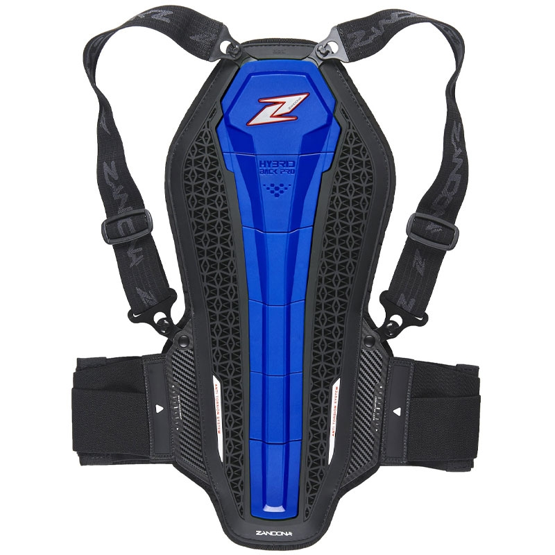 Protettore colonna vertebrale Zandona Hybrid Back Pro X6 blu 158-167 cm