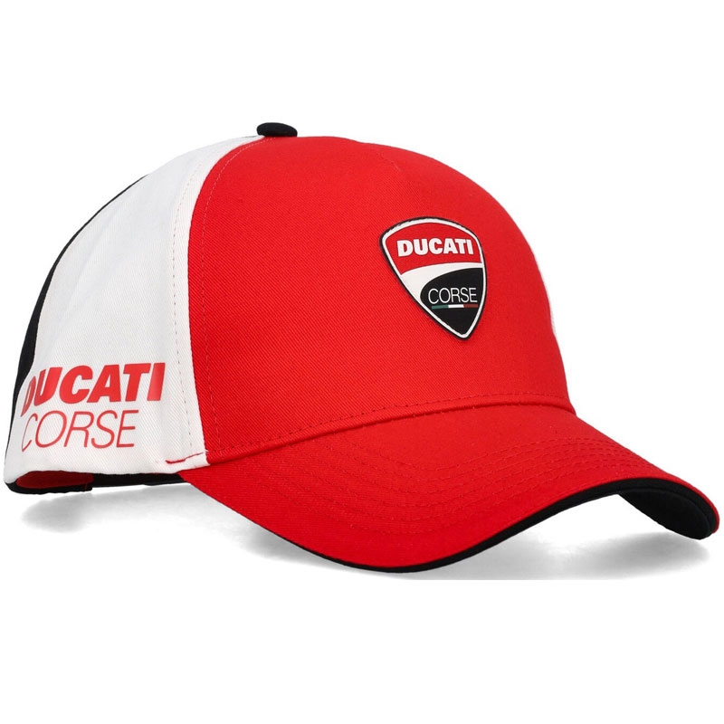 Cappellino Ducati Snapback rosso-bianco-nero