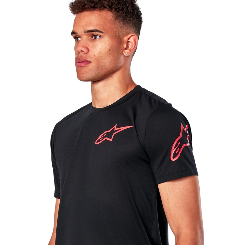 T-shirt Alpinestars con spalle Performance nera