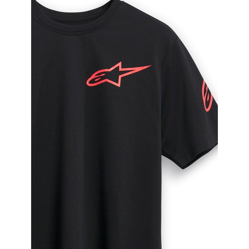 T-shirt Alpinestars con spalle Performance nera