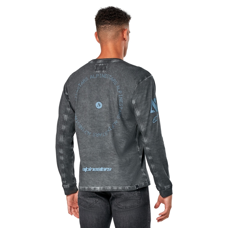T-shirt a maniche lunghe Alpinestars Nook Knit Grigio scuro