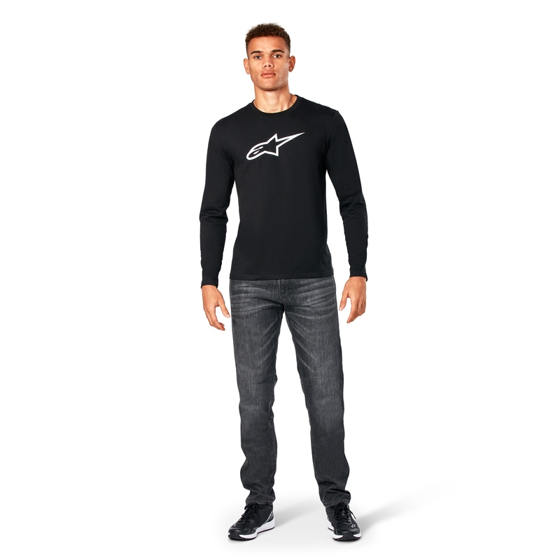 Maglietta a maniche lunghe Alpinestars Backhand CSF Nera