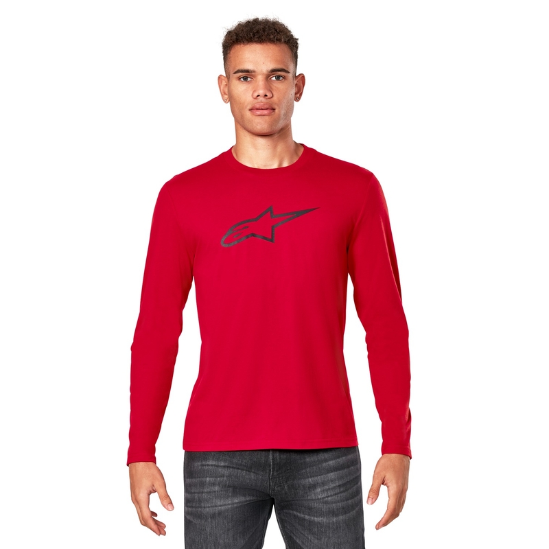 Maglietta a maniche lunghe Alpinestars Backhand CSF Rossa