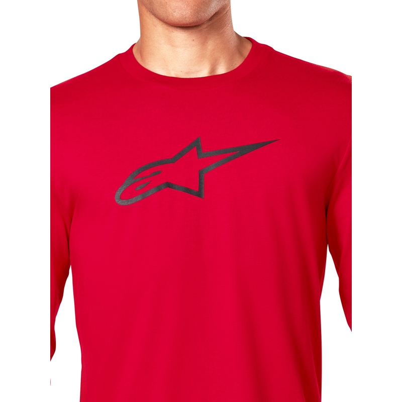 Maglietta a maniche lunghe Alpinestars Backhand CSF Rossa