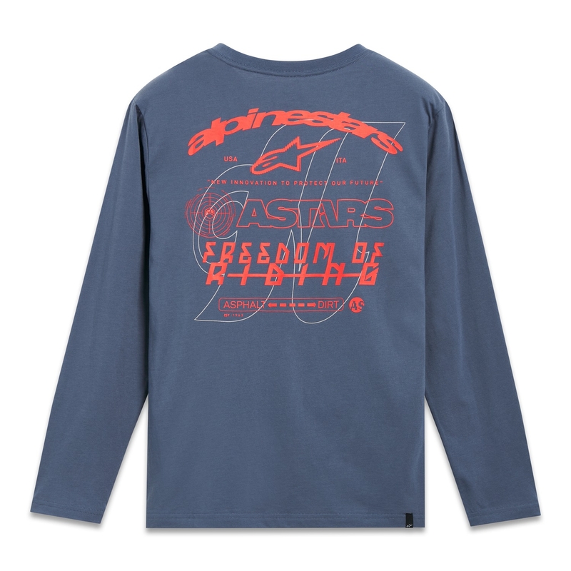 Maglietta Alpinestars Vitalus CSF Blu a maniche lunghe