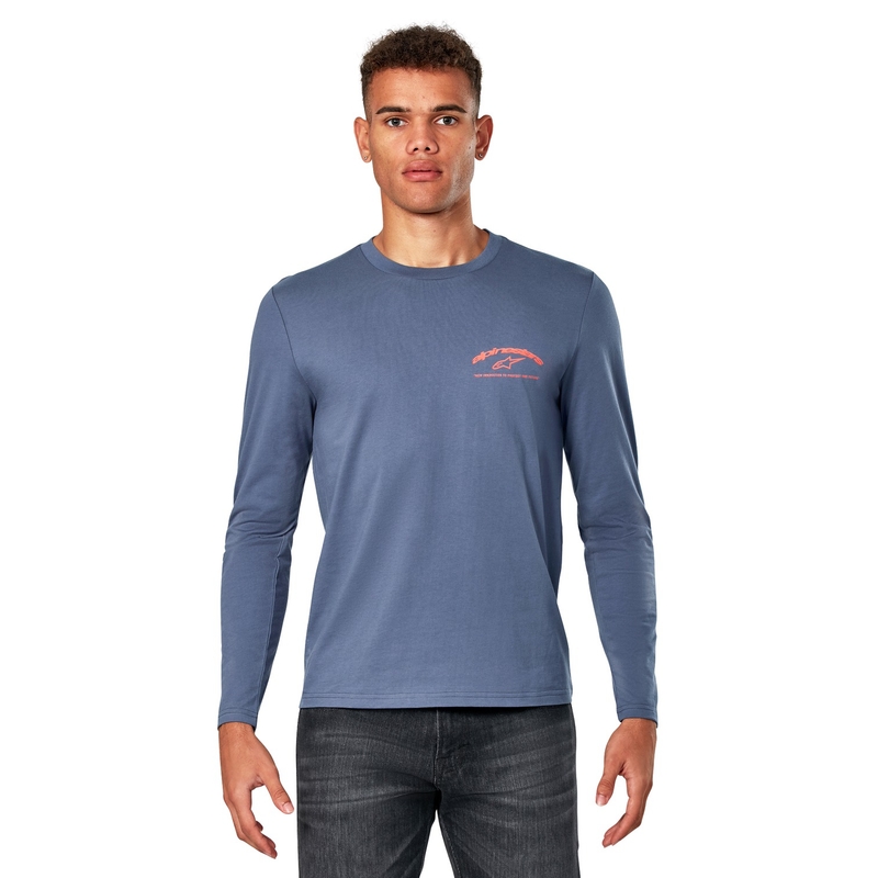 Maglietta Alpinestars Vitalus CSF Blu a maniche lunghe