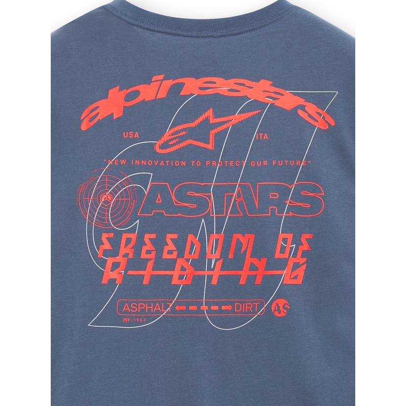 Maglietta Alpinestars Vitalus CSF Blu a maniche lunghe
