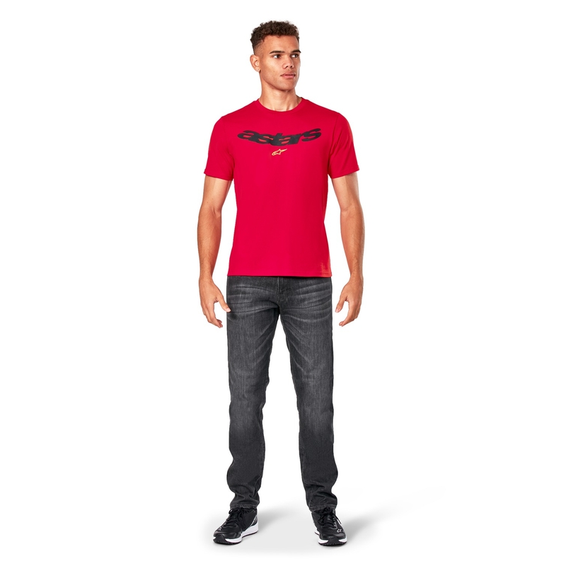 Maglietta Alpinestars Elliptic CSF rossa
